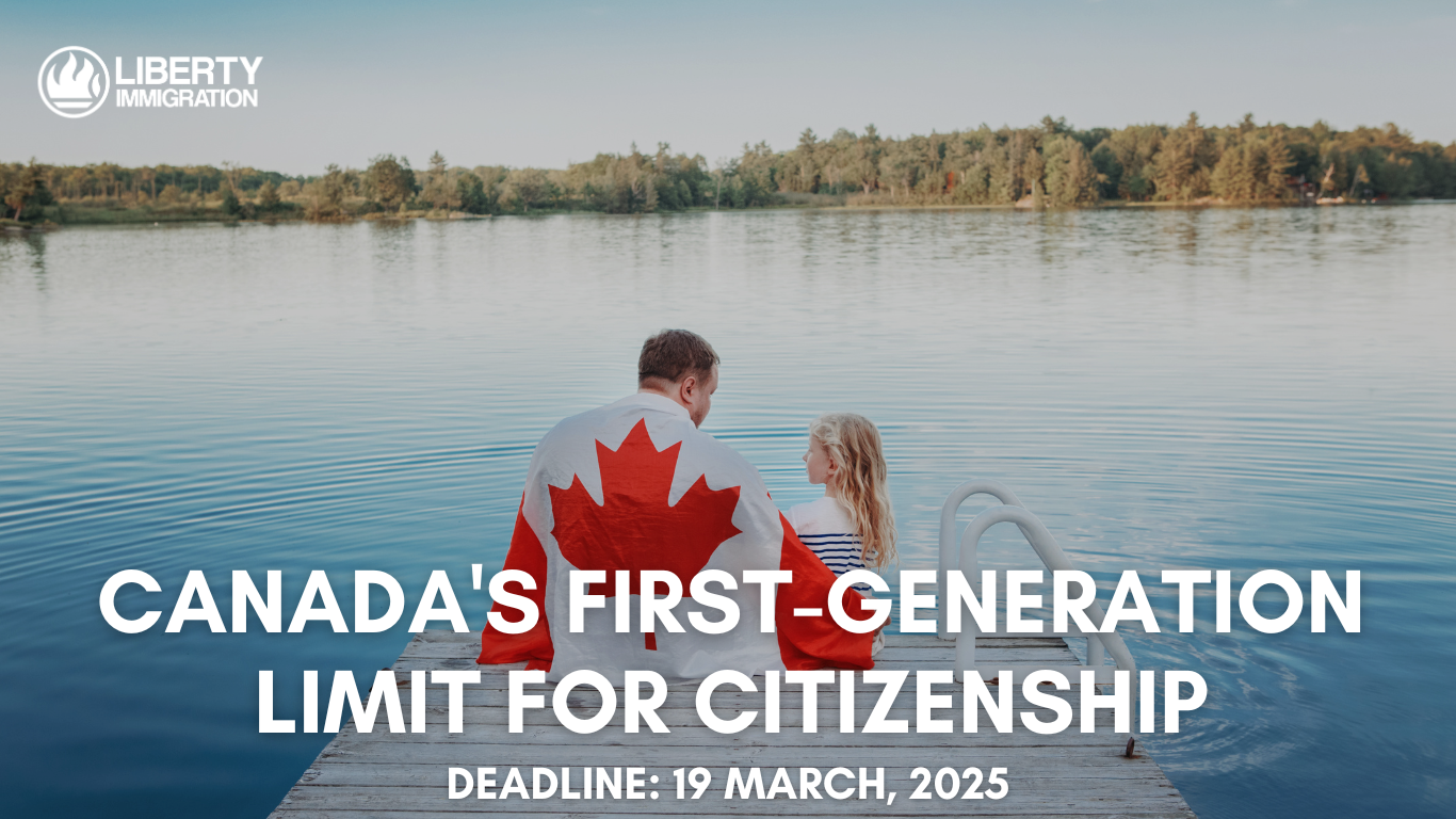 Canada's First-Generation Limit for Citizenship: Deadline Extended Again