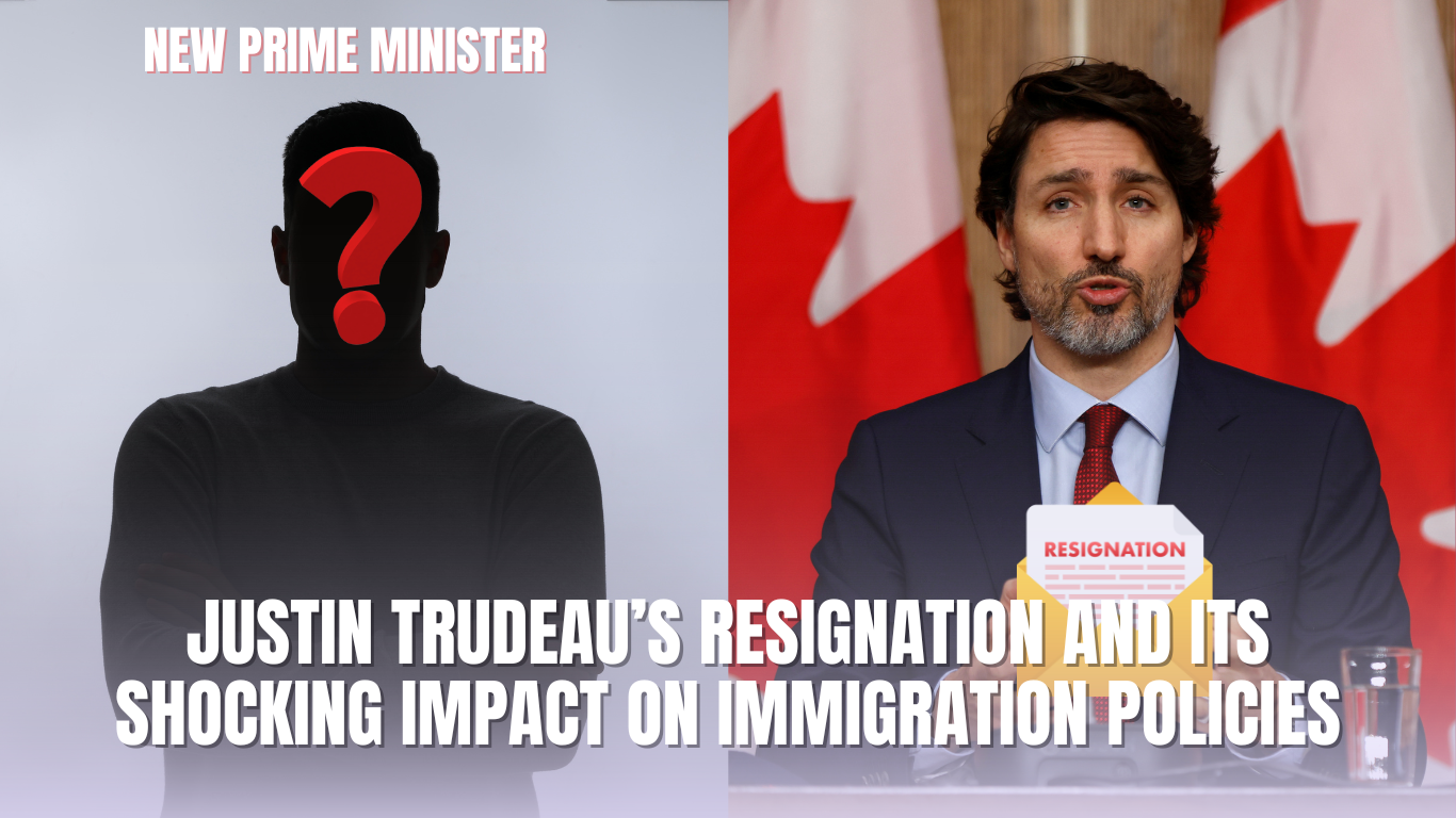 Justin Trudeau’s Resignation and Its Shocking Impact on Immigration Policies