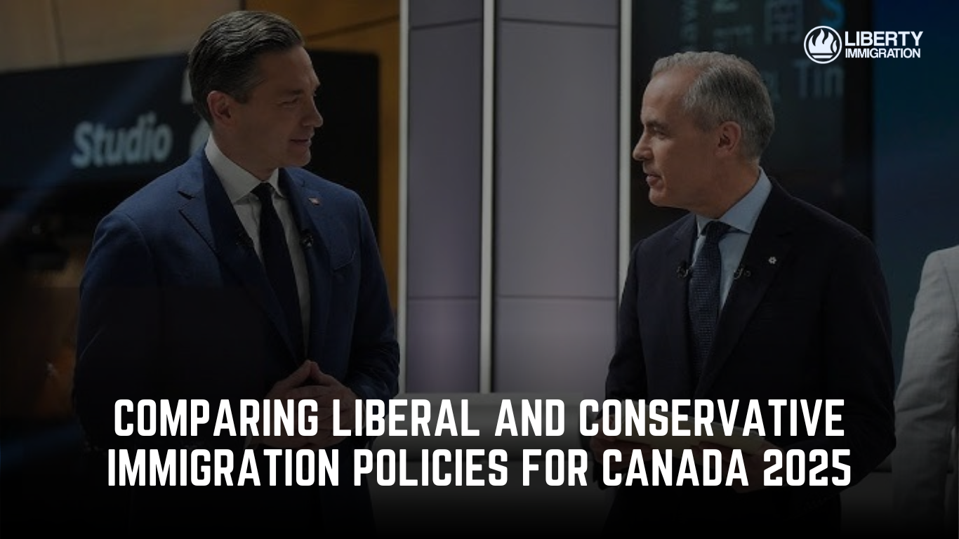 Comparing Liberal and Conservative Immigration Policies for Canada 2025
