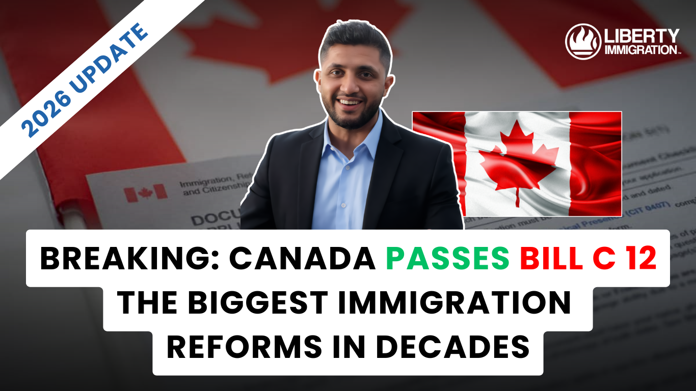 BREAKING Canada Passes Bill C-12 – The Biggest Immigration Reforms in Decades