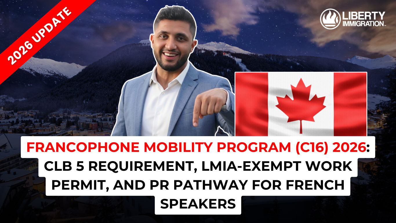 Francophone Mobility Program (C16) 2026 CLB 5 Requirement, LMIA-Exempt Work Permit, and PR Pathway for French Speakers 2026