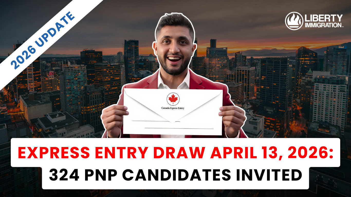 Express Entry Draw April 13, 2026 324 PNP Candidates Invited