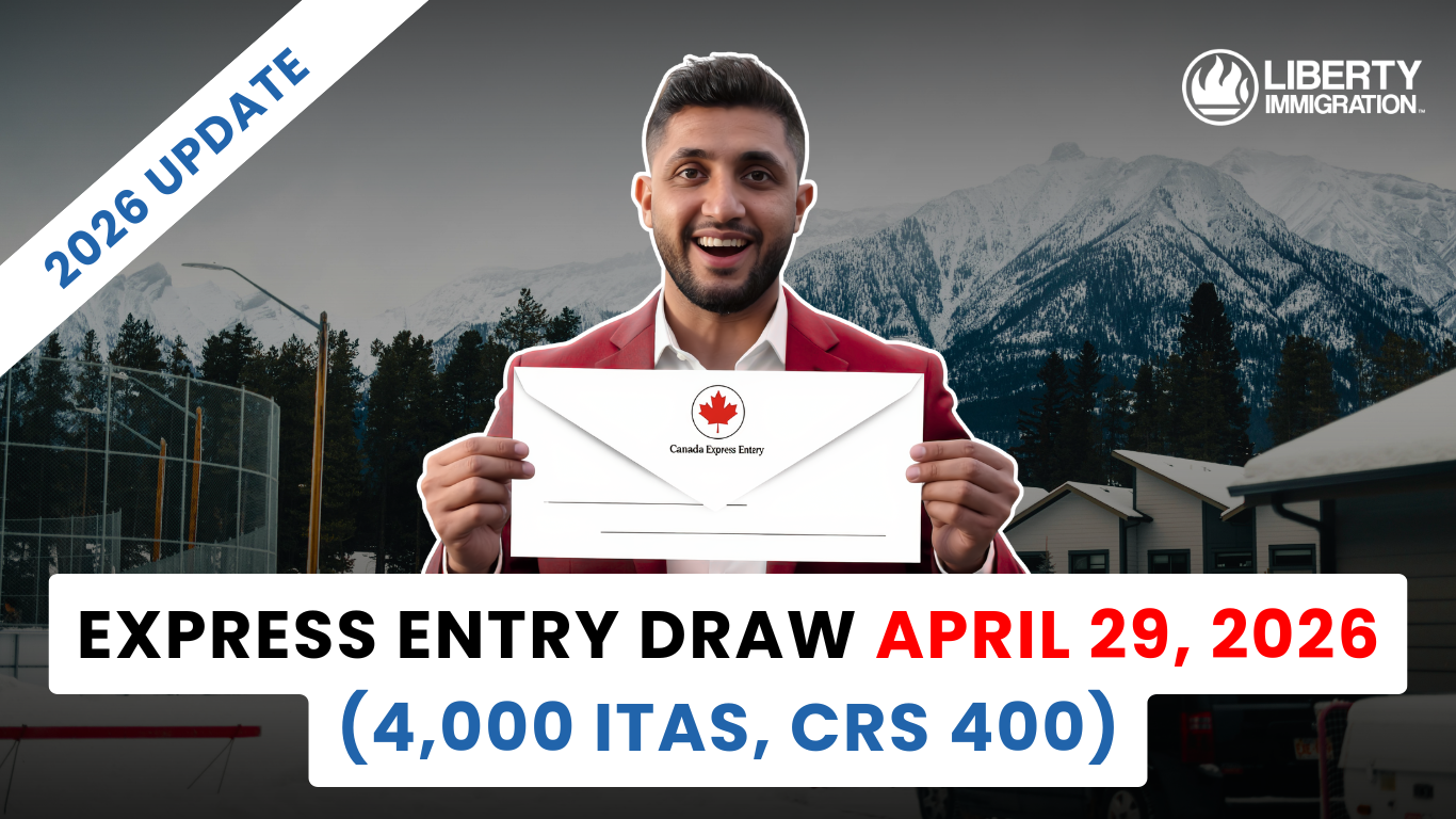 Express Entry Draw April 29, 2026 (4,000 ITAs, CRS 400)