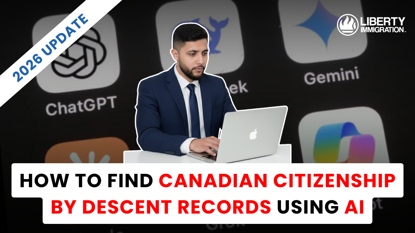 How to Find Canadian Citizenship by Descent Records Using AI