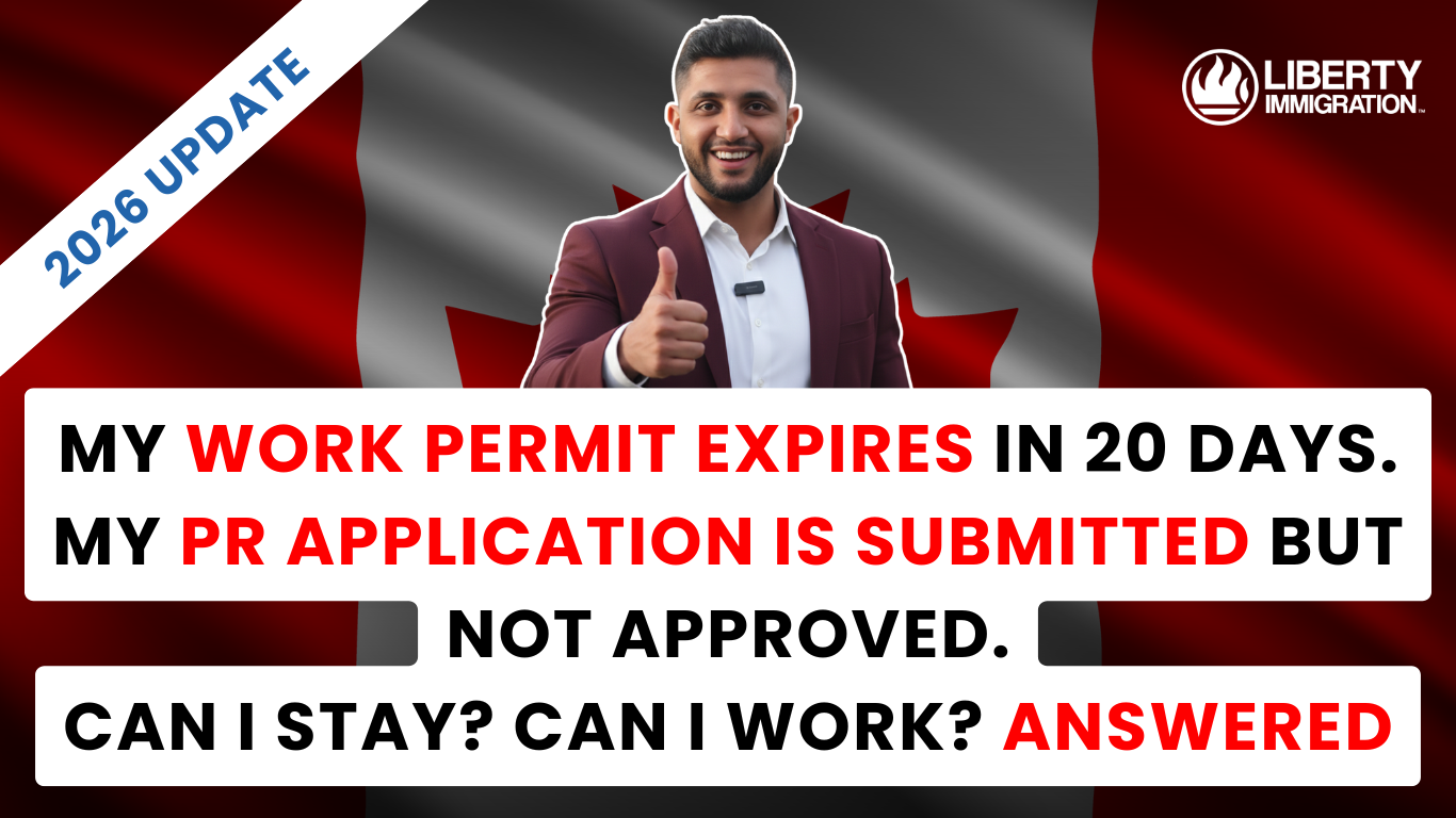 My work permit expires in 20 days. My PR application is submitted but not approved. Can I stay Can I work Answered