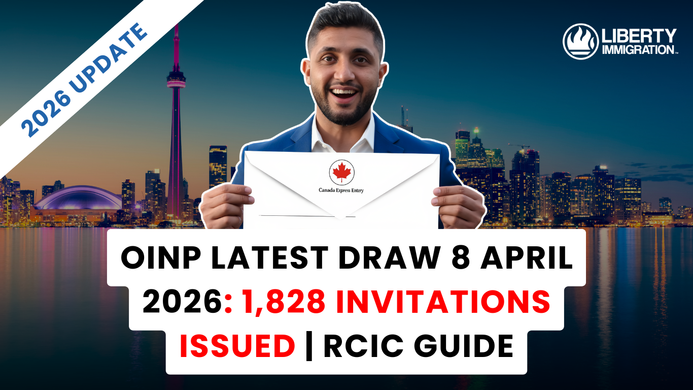 OINP Latest Draw 8 April 2026 1,828 Invitations Issued RCIC Guide