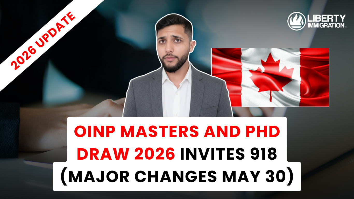 OINP Masters and PhD Draw 2026 Invites 918 (Major Changes May 30)