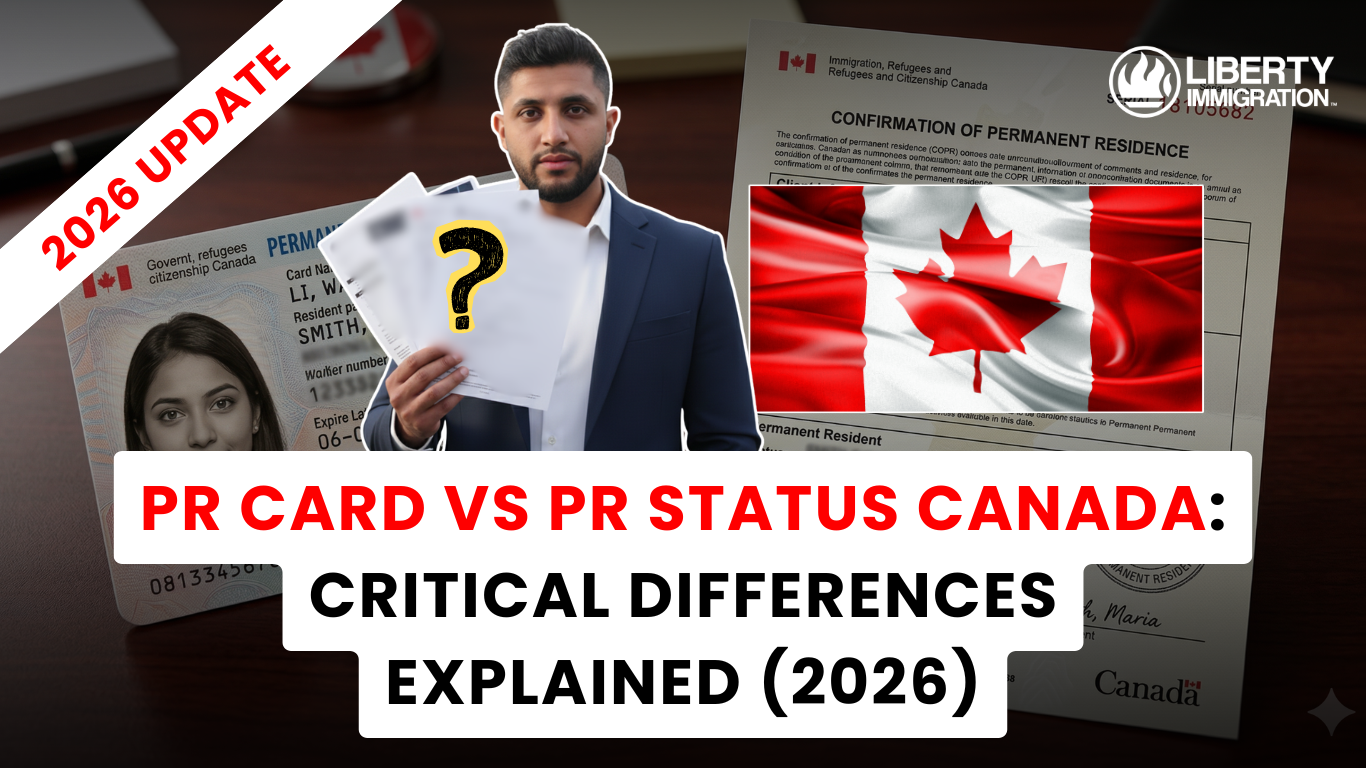 PR Card vs PR Status Canada Critical Differences Explained (2026)