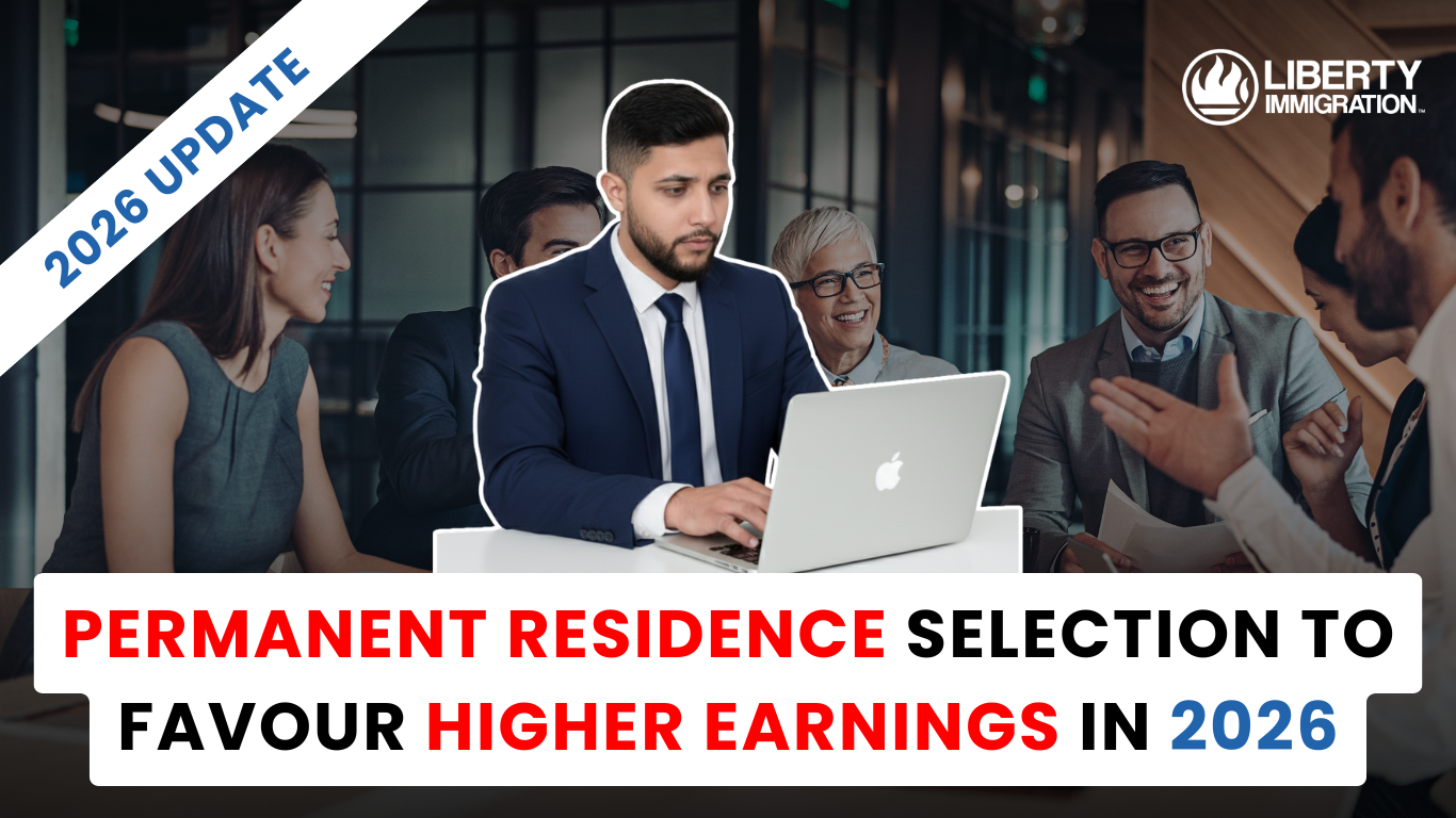 Permanent Residence Selection to Favour Higher Earnings in 2026