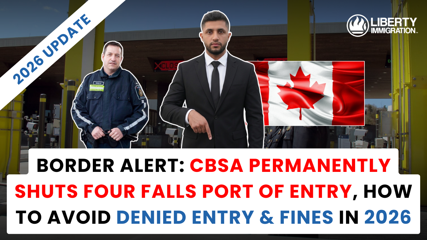 BORDER ALERT CBSA Permanently Shuts Four Falls Port of Entry, How to Avoid Denied Entry & Fines in 2026