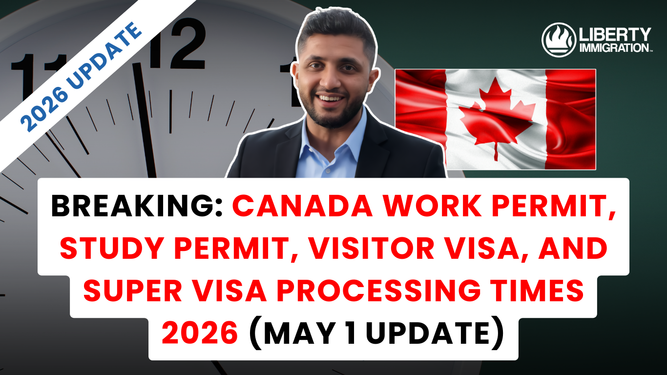 BREAKING Canada Work Permit, Study Permit, Visitor Visa, and Super Visa Processing Times 2026 (May 1 Update)
