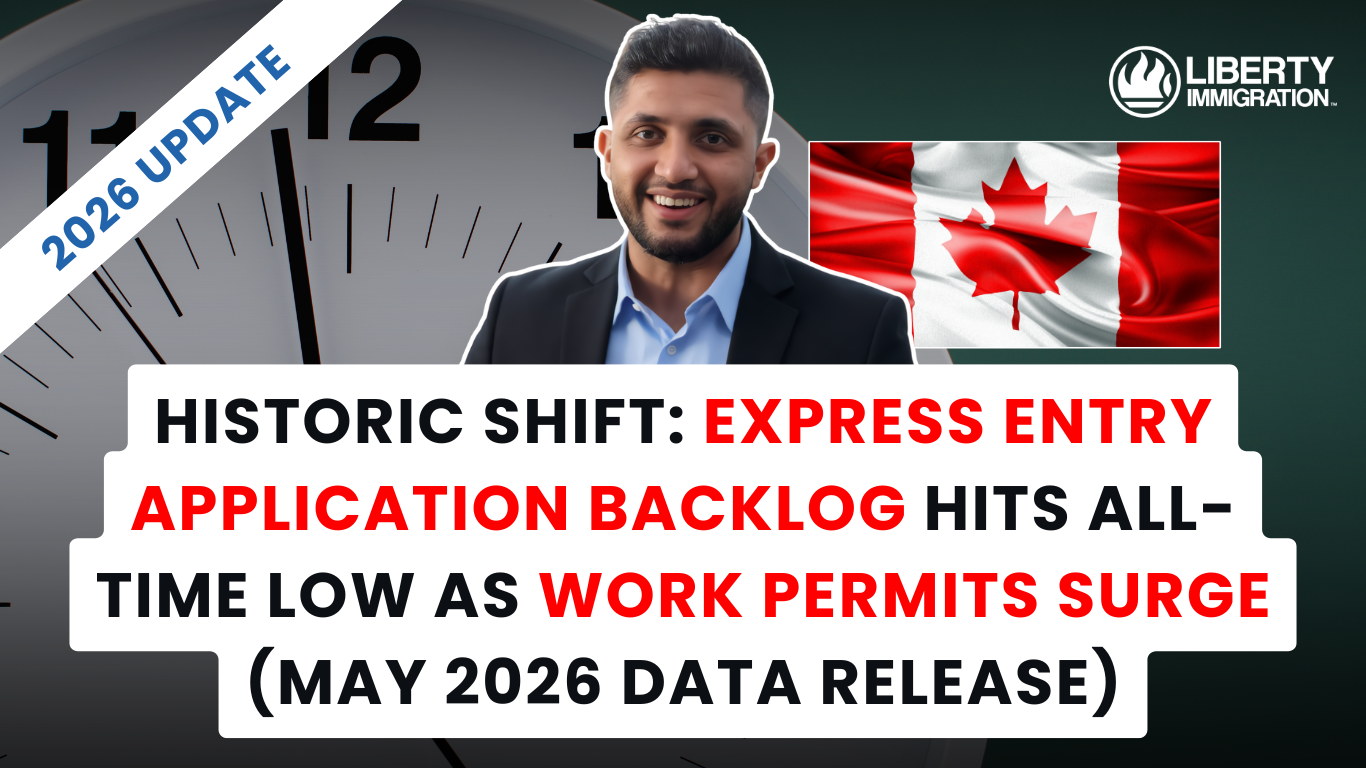 Historic Shift Express Entry Application Backlog Hits All-Time Low as Work Permits Surge (May 2026 Data Release)