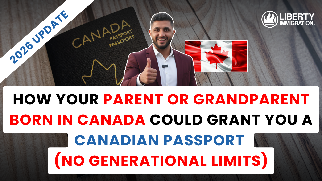 How Your Parent or Grandparent Born in Canada Could Grant You a Canadian Passport (No Generational Limits)