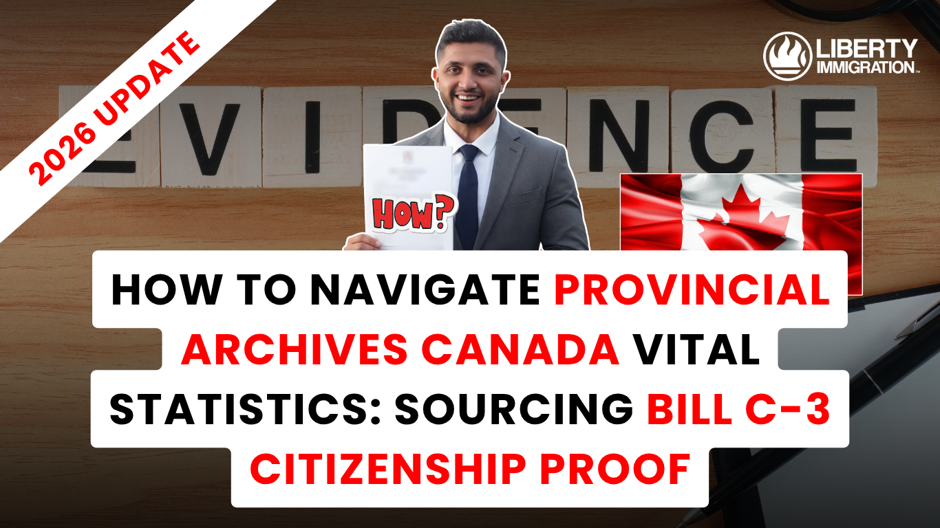 How to Navigate Provincial Archives Canada Vital Statistics Sourcing Bill C-3 Citizenship Proof