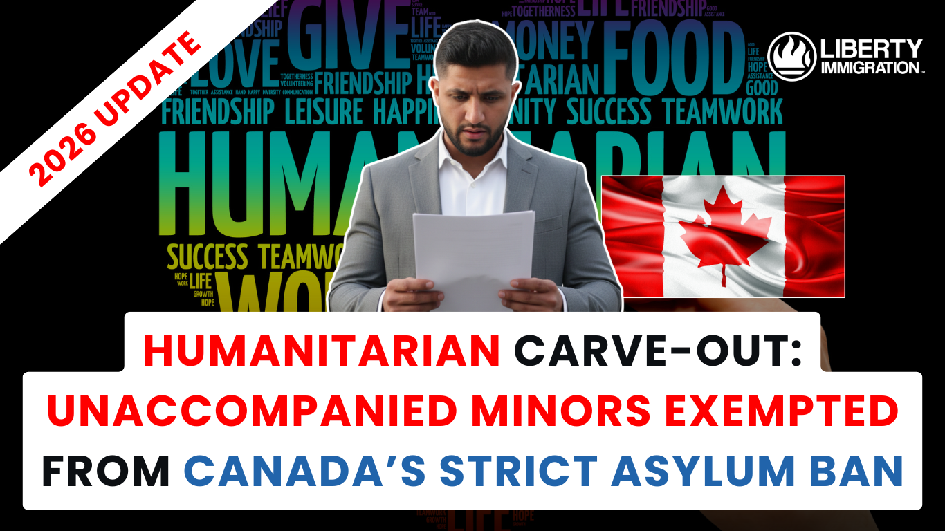 Humanitarian Carve-Out Unaccompanied Minors Exempted from Canada’s Strict Asylum Ban
