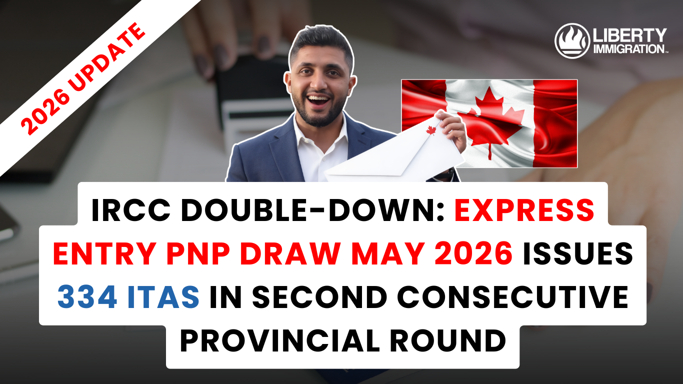 IRCC Double-Down Express Entry PNP Draw May 2026 Issues 334 ITAs in Second Consecutive Provincial Round