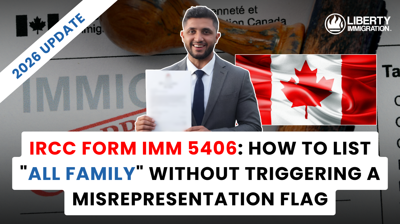 IRCC Form IMM 5406 How to List All Family Without Triggering a Misrepresentation Flag