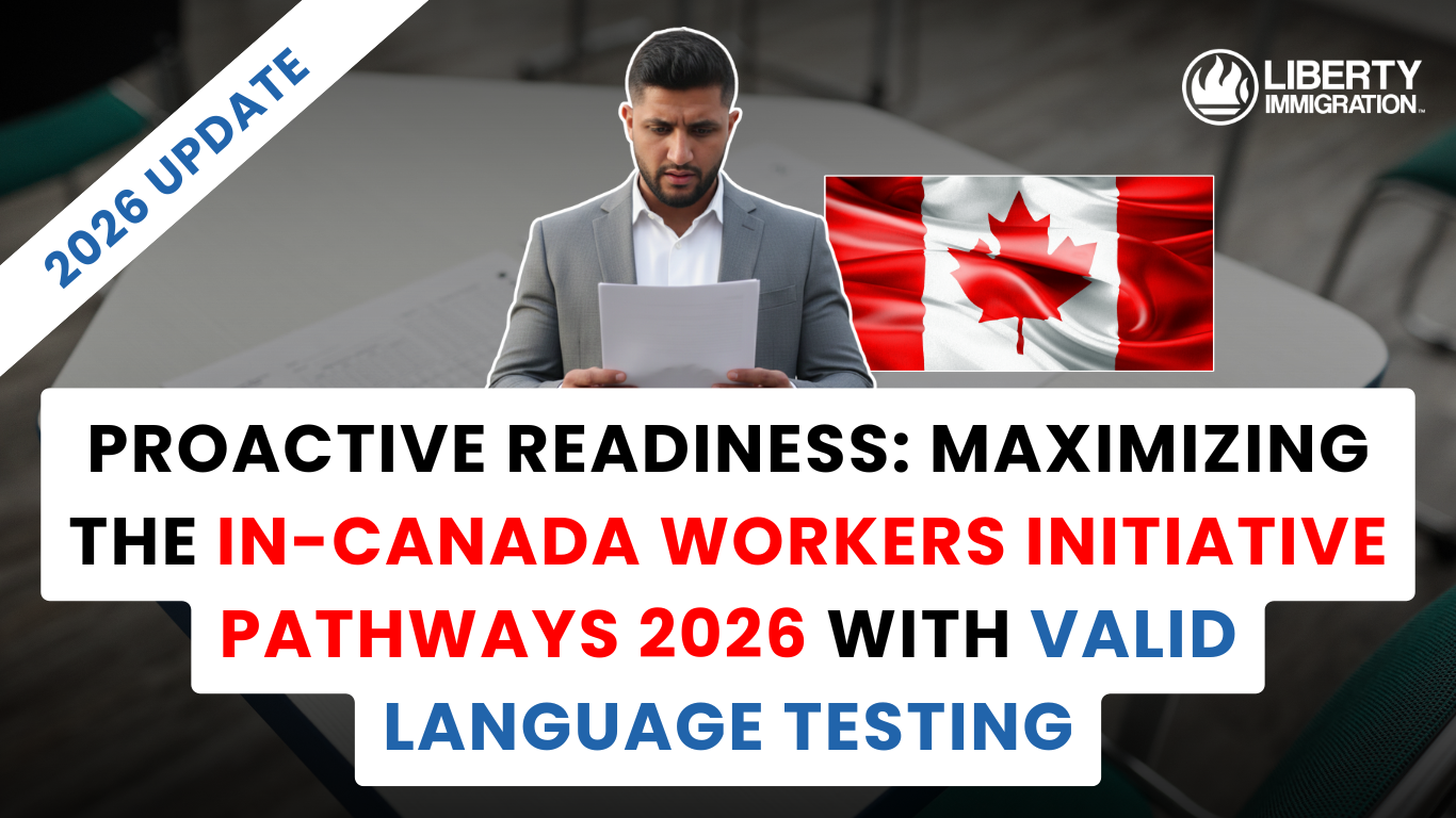 Proactive Readiness Maximizing the In-Canada Workers Initiative Pathways 2026 with Valid Language Testing