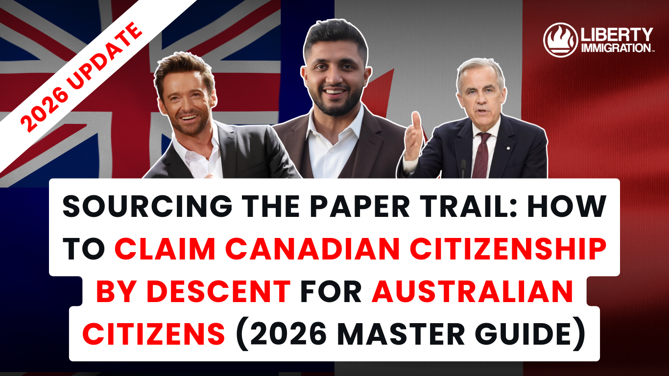 Sourcing the Paper Trail How to Claim Canadian Citizenship by Descent for Australian Citizens (2026 Master Guide)