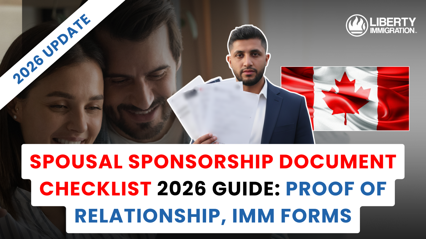 Spousal Sponsorship Document Checklist 2026 Guide Proof of Relationship, IMM Forms & Everything Else You Need to Know