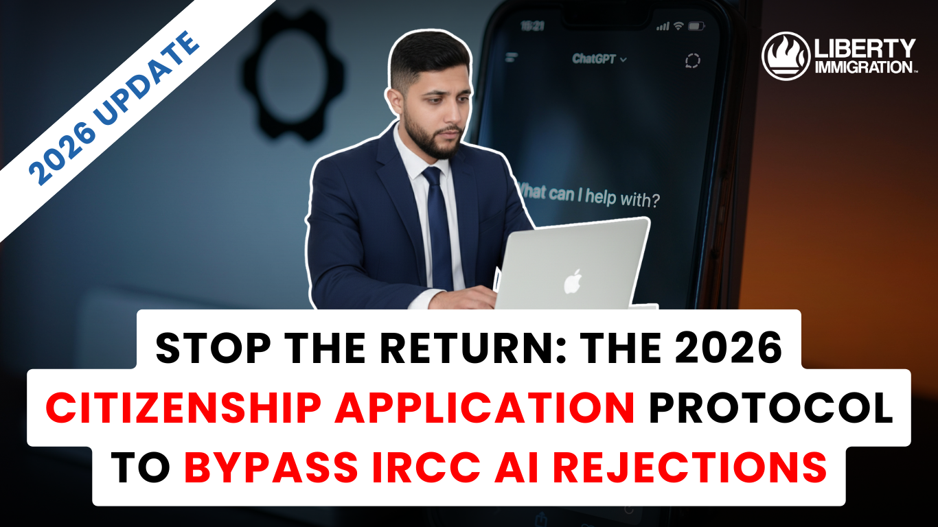 Stop the Return The 2026 Citizenship Application Protocol to Bypass IRCC AI Rejections