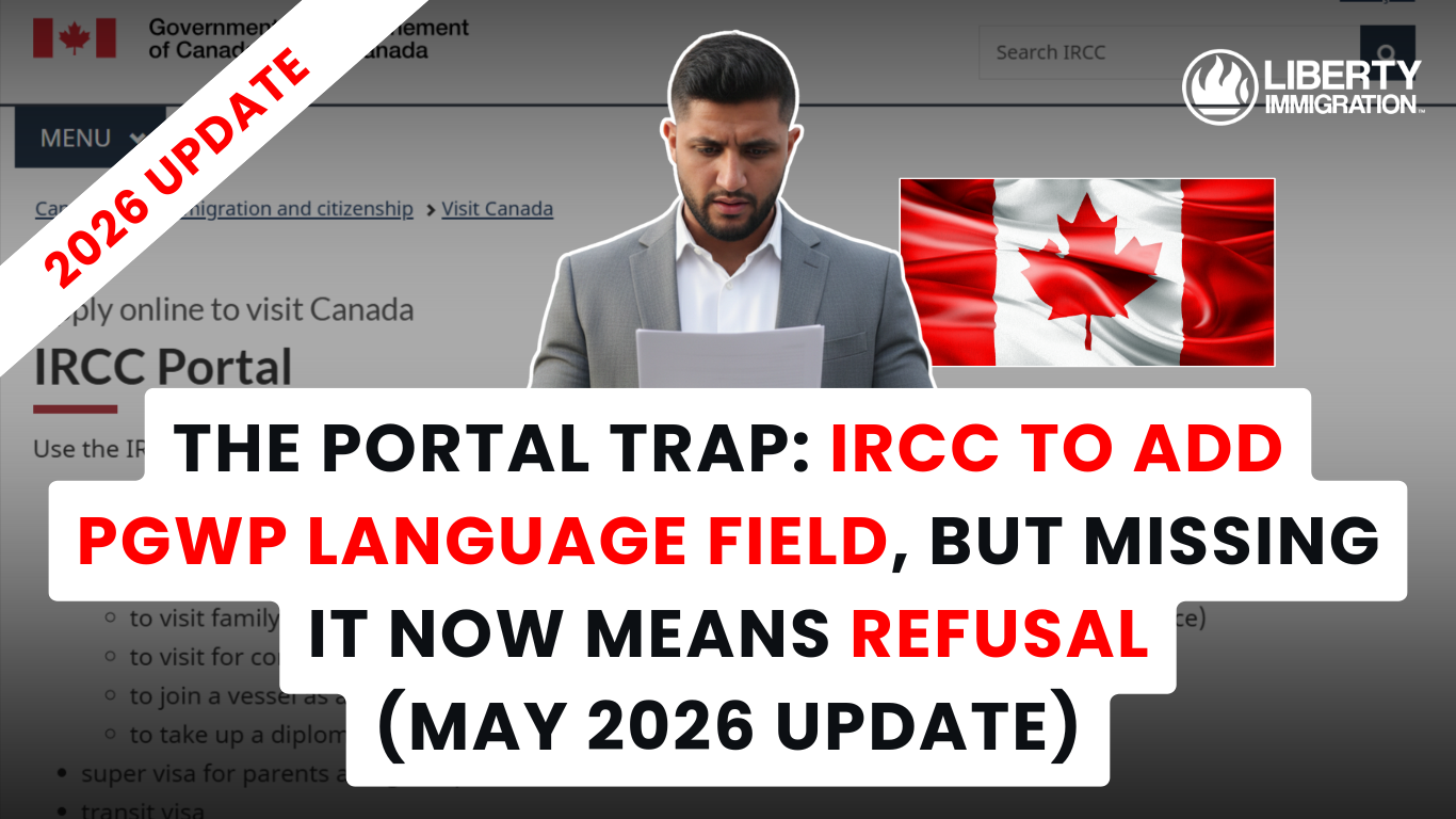 THE PORTAL TRAP IRCC to Add PGWP Language Field, But Missing It Now Means Refusal (May 2026 Update)