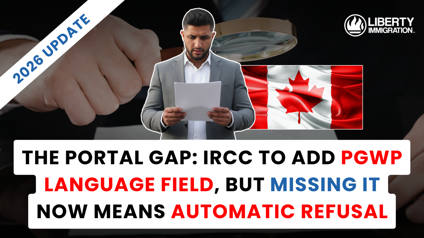 The Portal Gap IRCC to Add PGWP Language Field, But Missing It Now Means Automatic Refusal