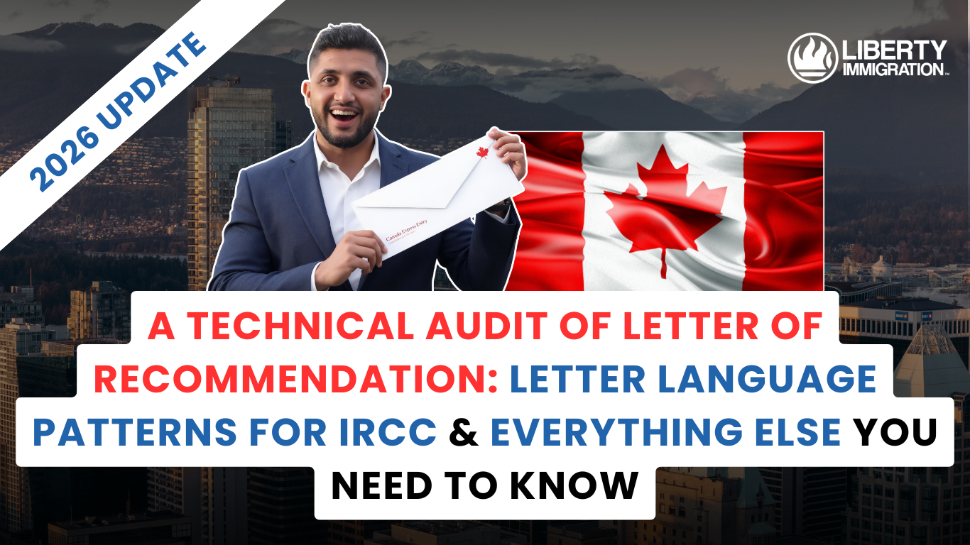 A Technical Audit of Letter of Recommendation Letter Language Patterns for IRCC & Everything Else You Need to Know