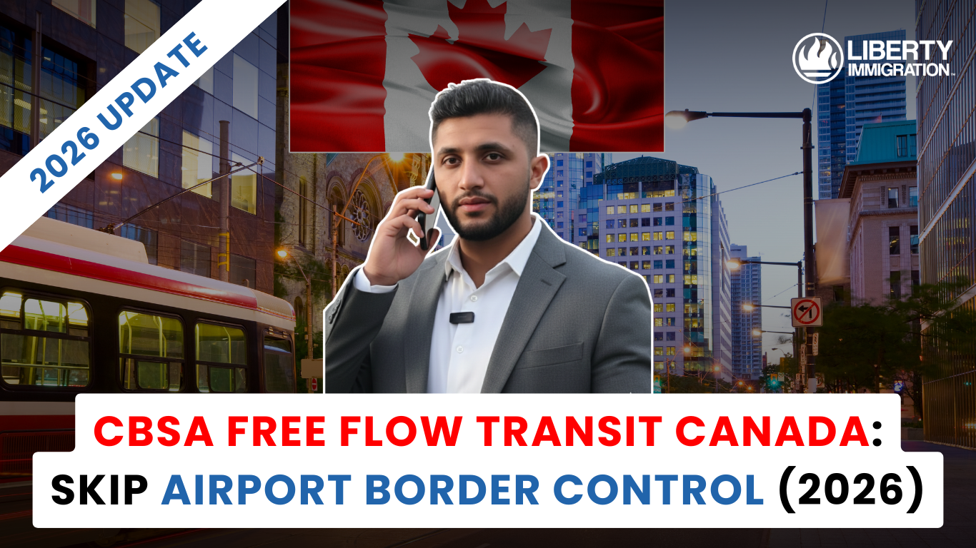 CBSA Free Flow Transit Canada Skip Airport Border Control (2026)