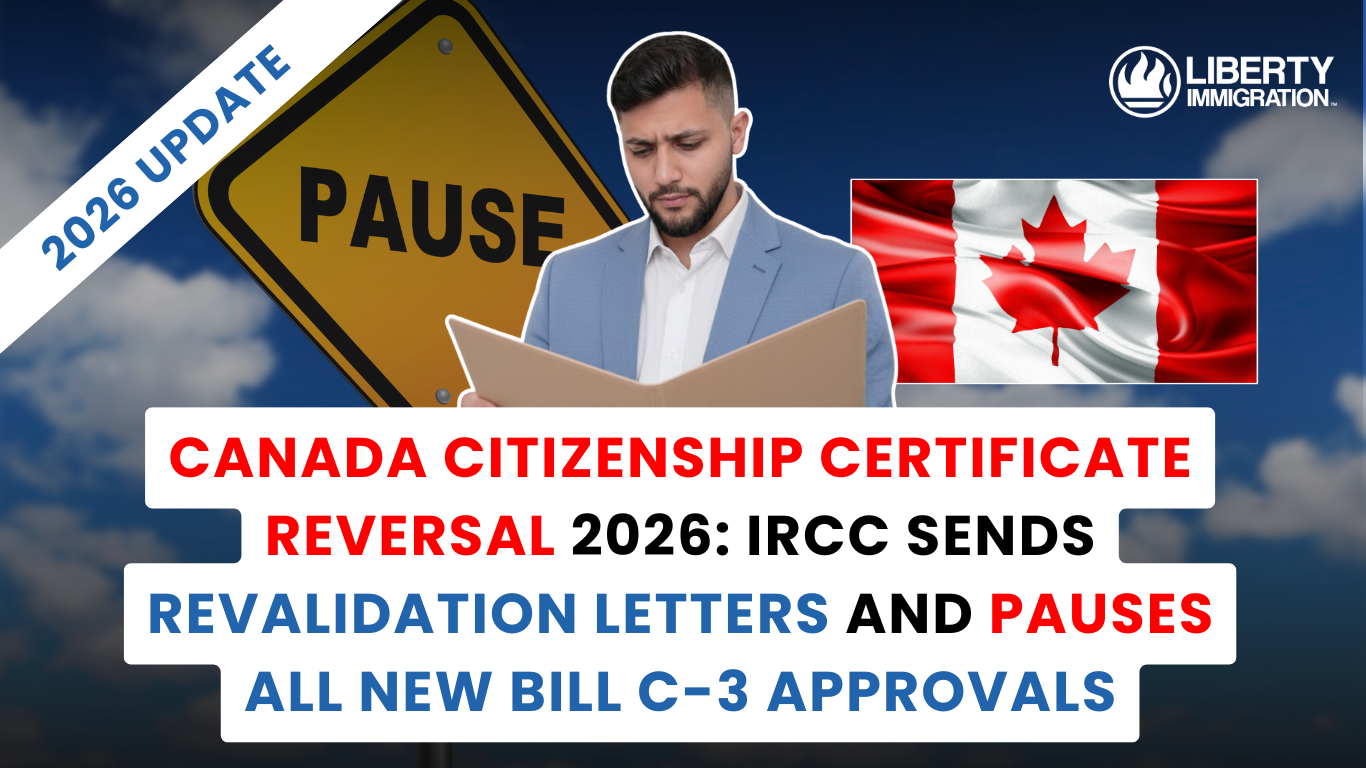 Canada Citizenship Certificate Reversal 2026 IRCC Sends Revalidation Letters and Pauses All New Bill C-3 Approvals