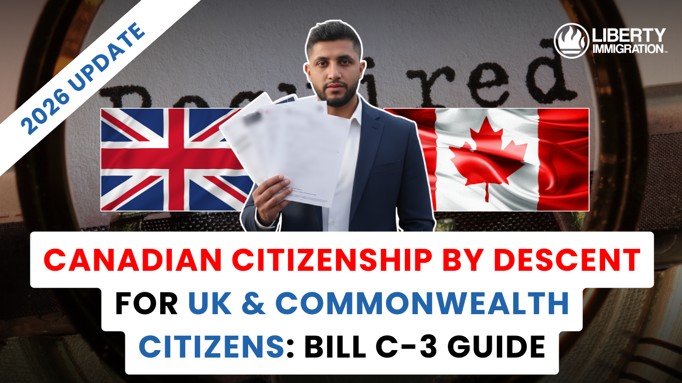 Canadian Citizenship By Descent for UK & Commonwealth Citizens Bill C-3 Guide & Everything Else You Need to Know
