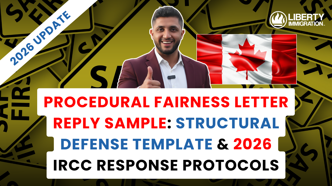 Procedural Fairness Letter Reply Sample Structural Defense Template & 2026 IRCC Response Protocols