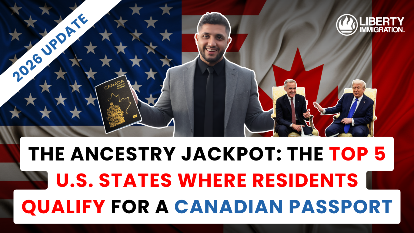 The Ancestry Jackpot The Top 5 U.S. States Where Residents Qualify for a Canadian Passport