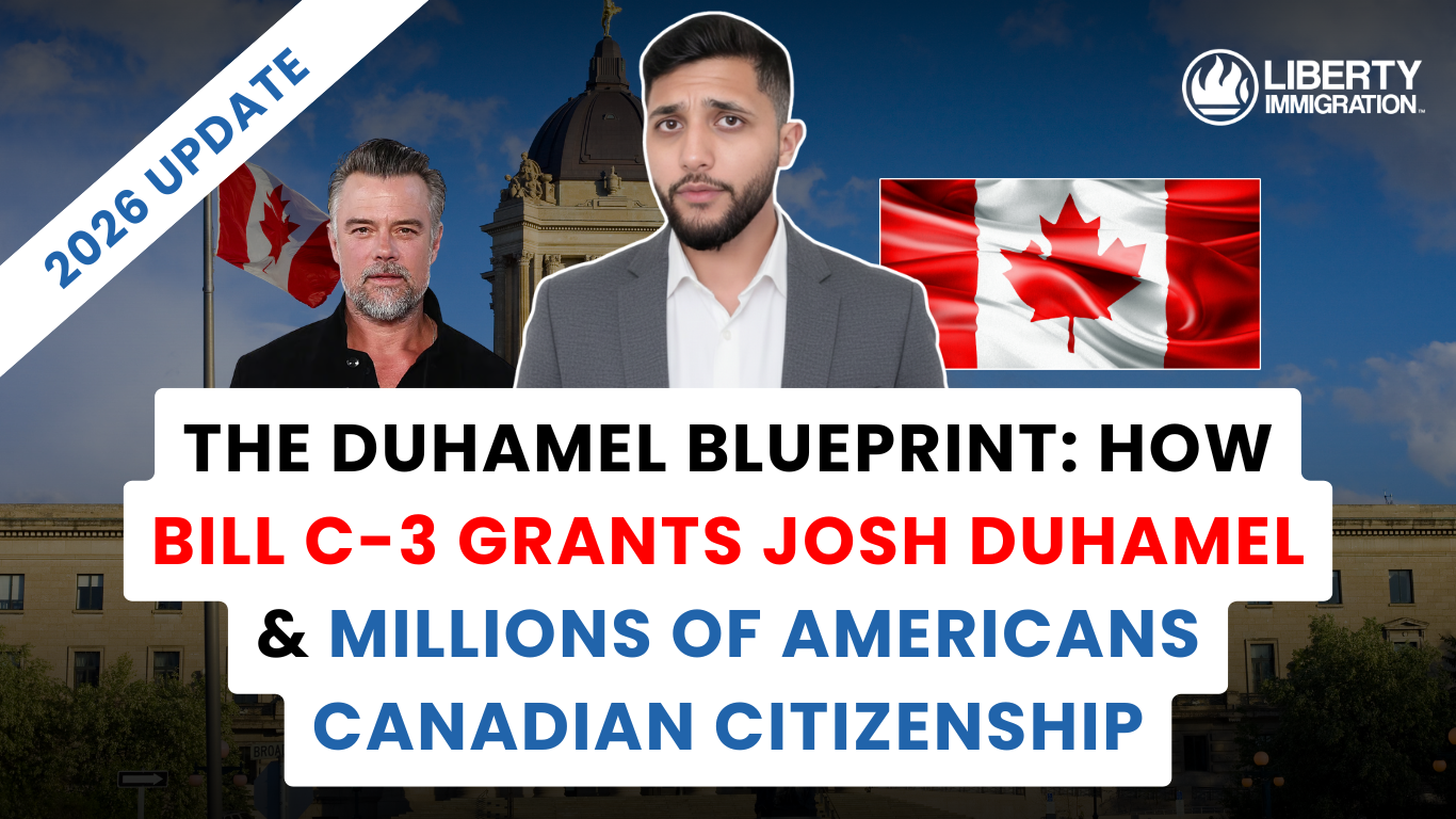 The Duhamel Blueprint How Bill C-3 Grants Josh Duhamel & Millions of Americans Canadian Citizenship
