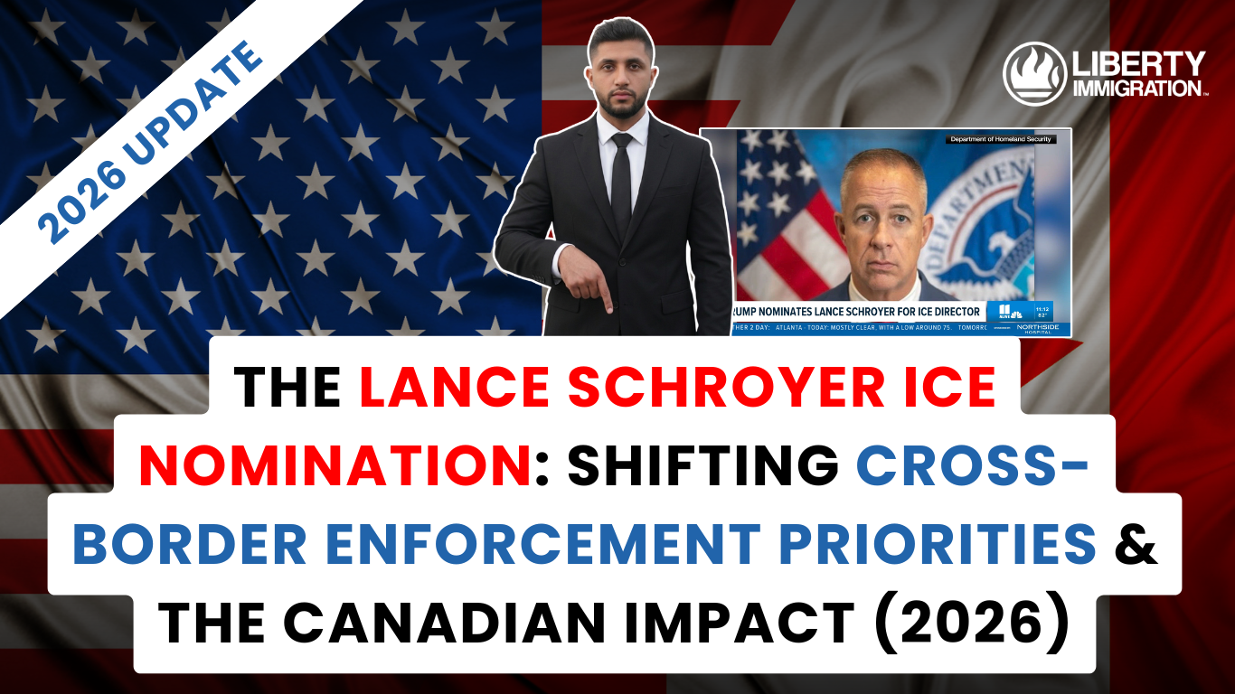 The Lance Schroyer ICE Nomination Shifting Cross-Border Enforcement Priorities & The Canadian Impact (2026)