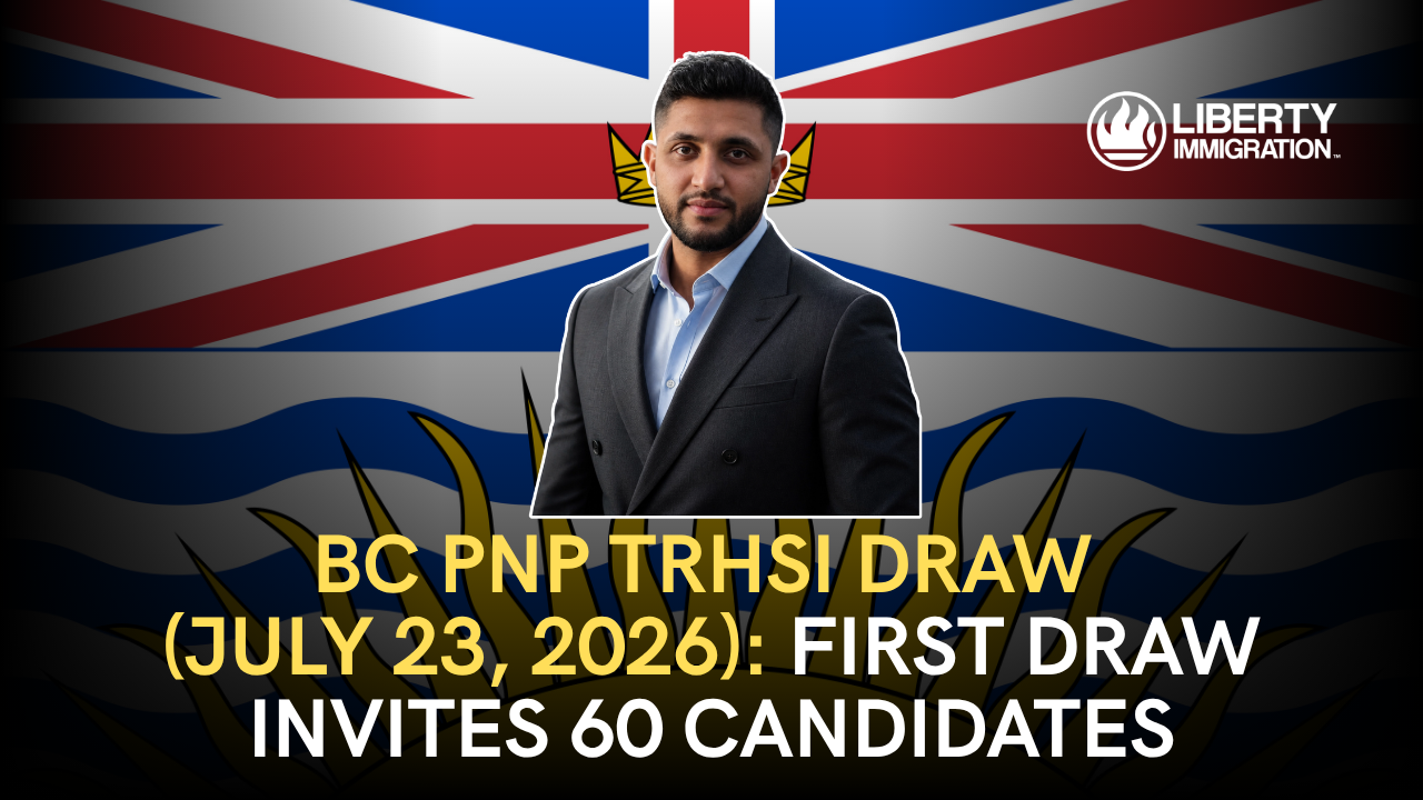 BC PNP TRHSI Draw (July 23, 2026) First Draw Invites 60 Candidates