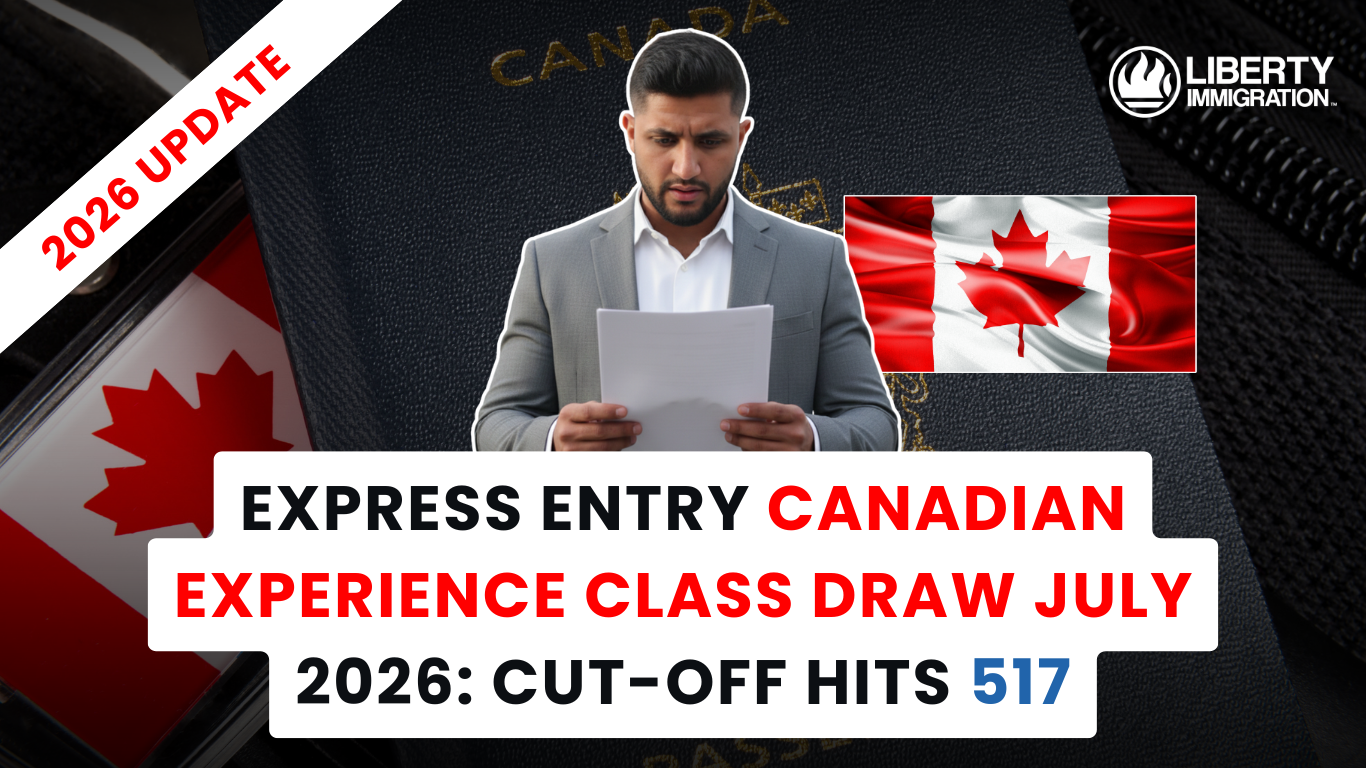 Express Entry Canadian Experience Class Draw July 2026 Cut-Off Hits 517