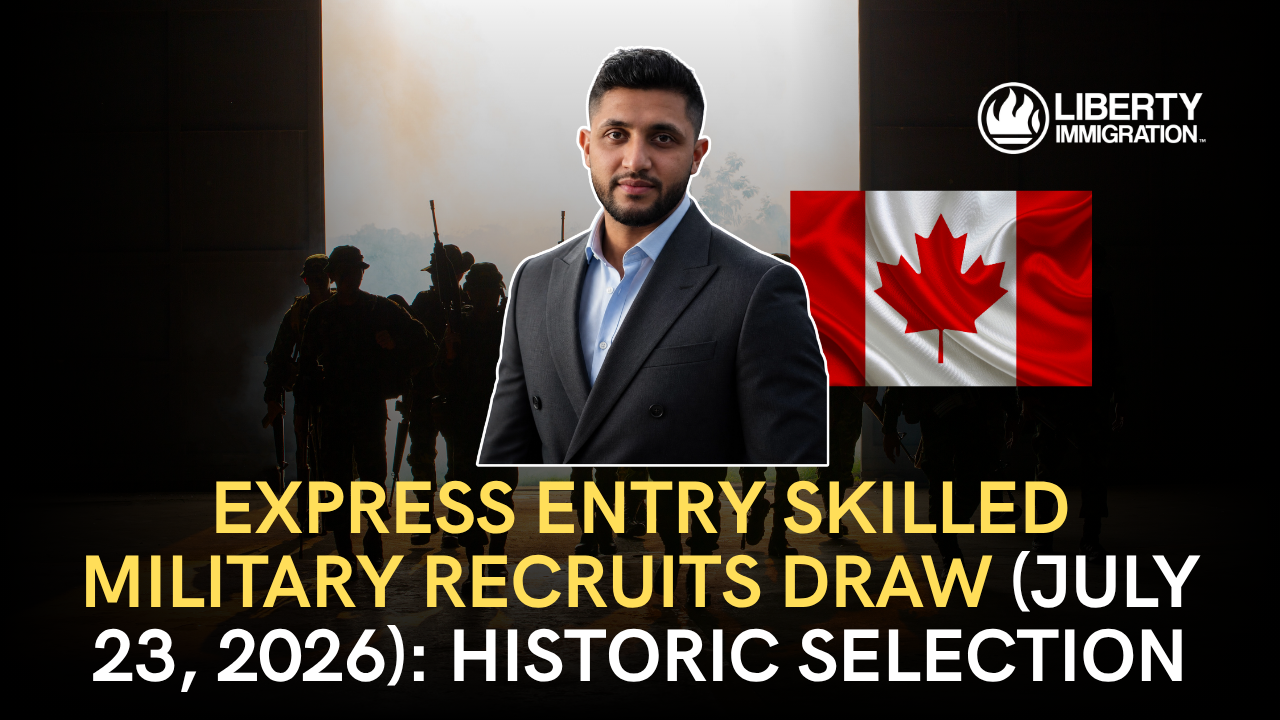 Express Entry Skilled Military Recruits Draw (July 23, 2026) Historic Selection