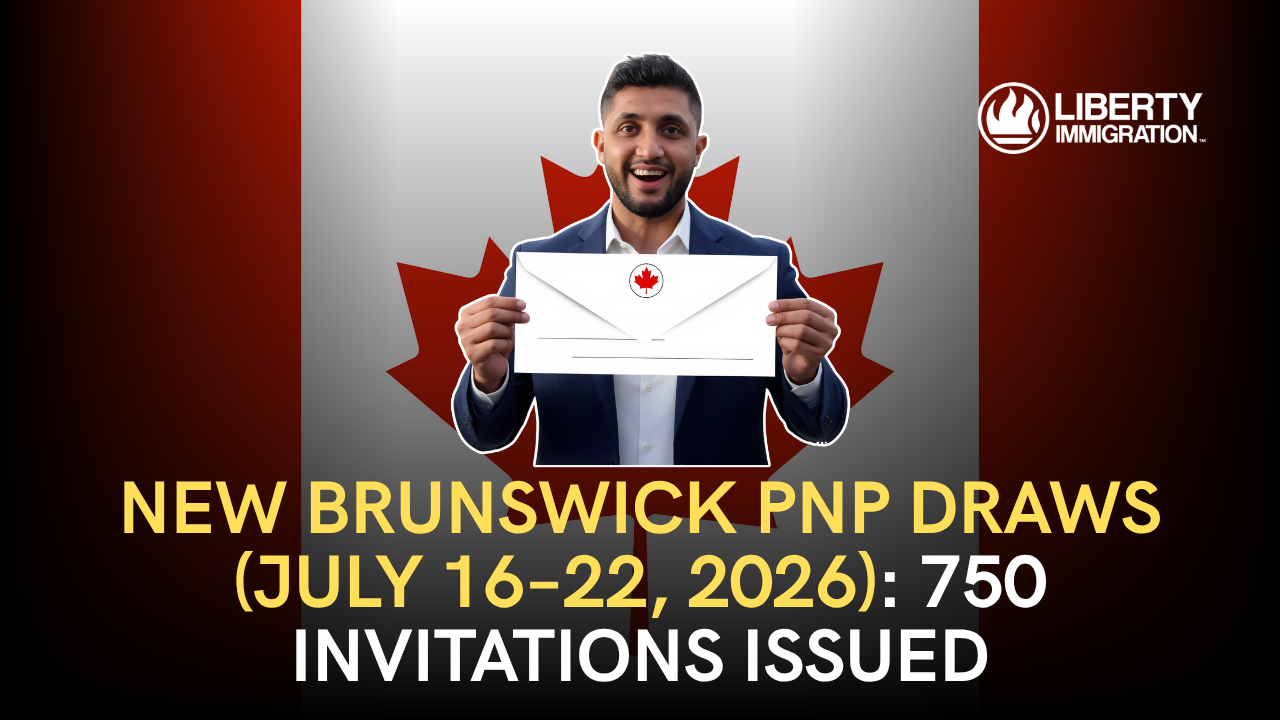 New Brunswick PNP Draws (July 16–22, 2026) 750 Invitations Issued