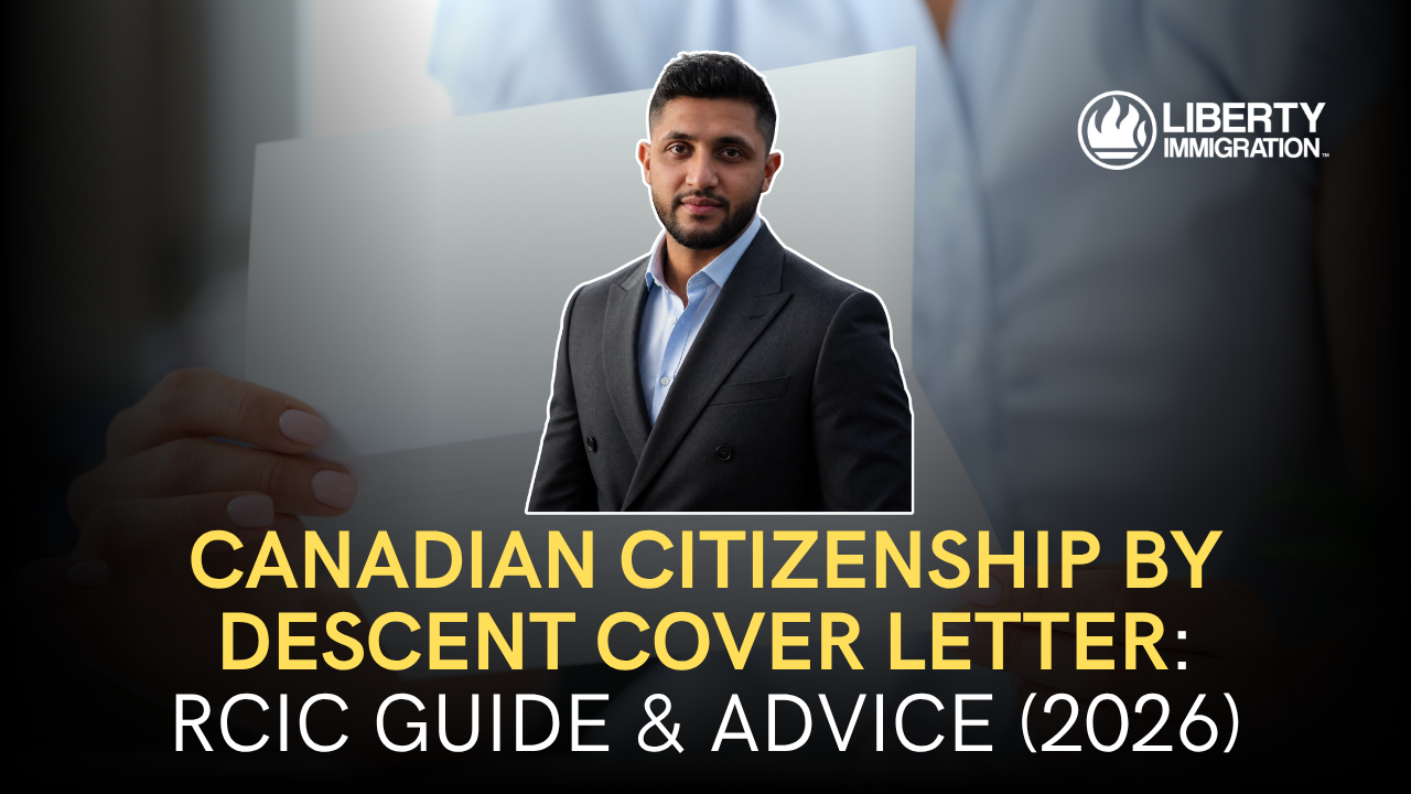 Canadian Citizenship by Descent Cover Letter RCIC Guide & Advice (2026)