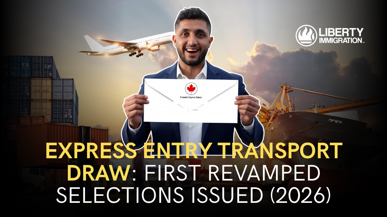Express Entry Transport Draw First Revamped Selections Issued (2026)