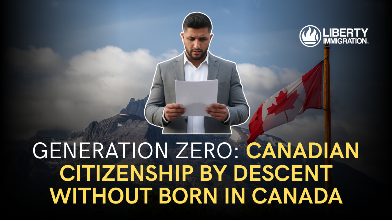 Generation Zero Canadian Citizenship by Descent Without Born in Canada
