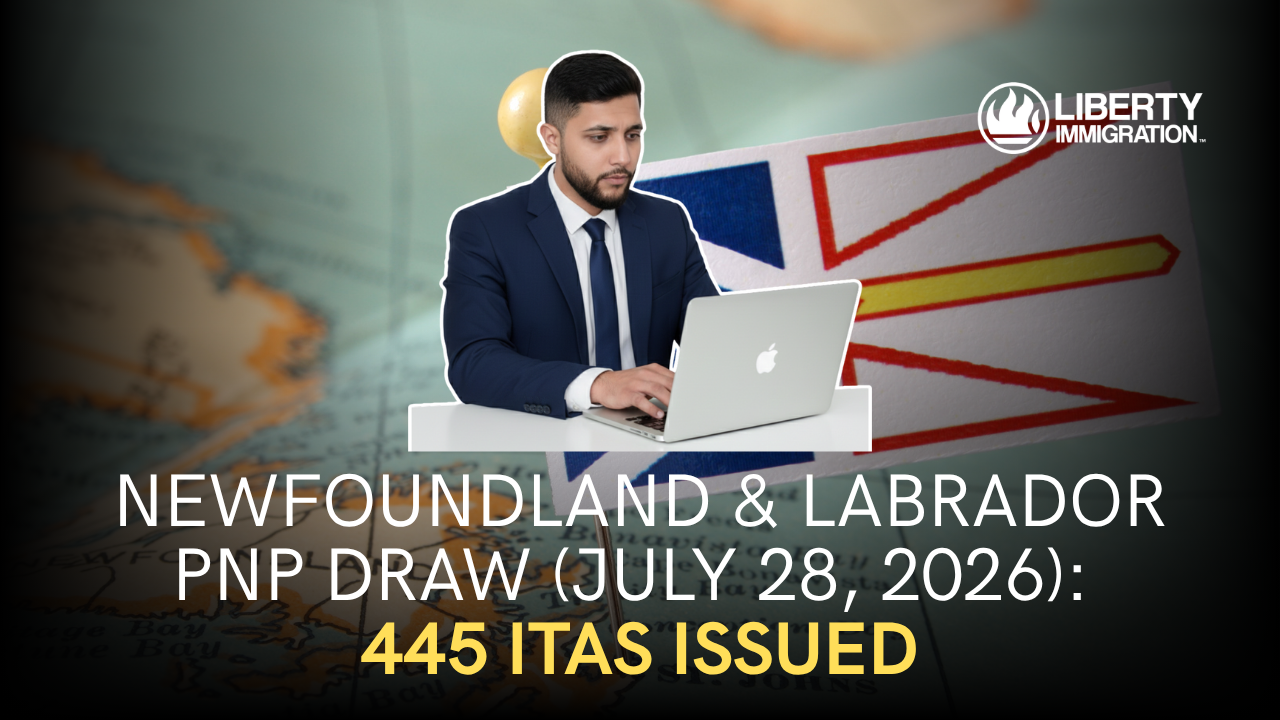 Newfoundland & Labrador PNP Draw (July 28, 2026) 445 ITAs Issued