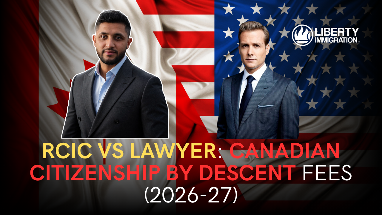 RCIC vs Lawyer Canadian Citizenship by Descent Fees (2026)